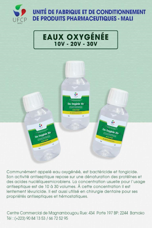Eau Oxygénée UFCP Mali