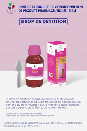 Sirop de Dentition UFCP Mali